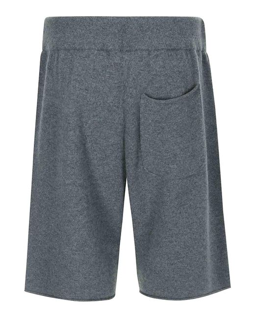 Extreme Cashmere Extreme Gray Bermuda Shorts