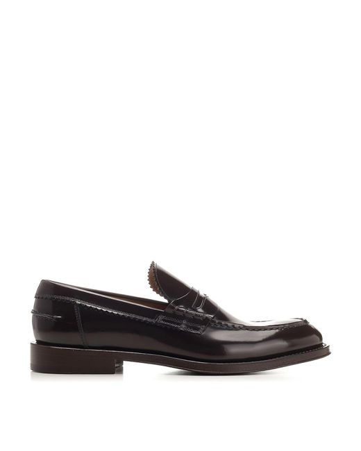 Corvari Black Penny Moccasin for men