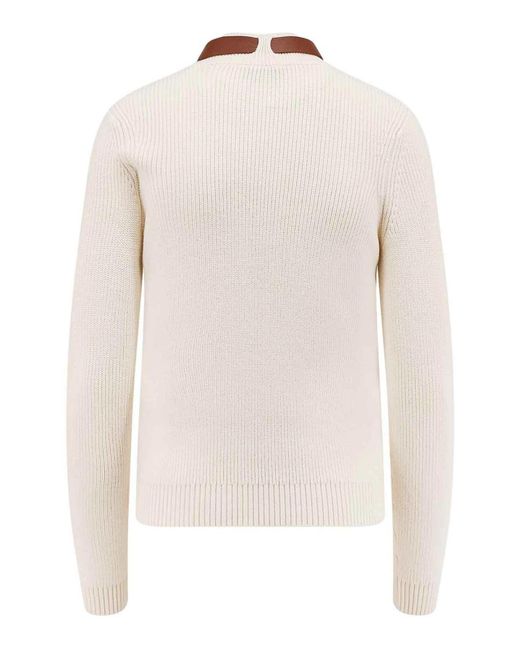 Elisabetta Franchi White Wool Mixed Shirt