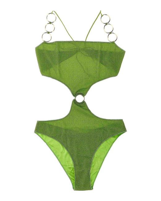Oseree Green Lumiere One-piece Swimsuit
