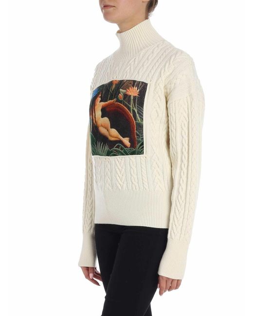 KENZO White Color Sweater Collaboration Memento 3