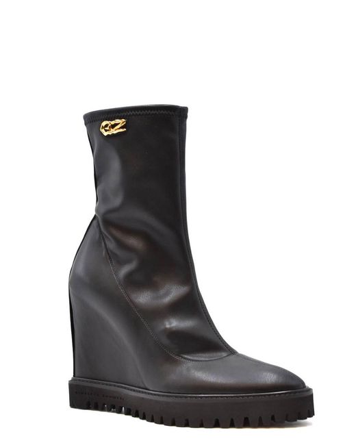 Giuseppe Zanotti Black Booties