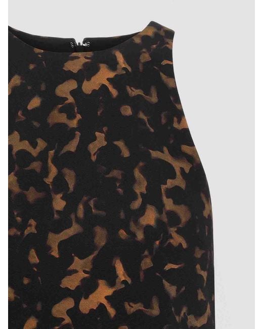 Theory Black Printed Top