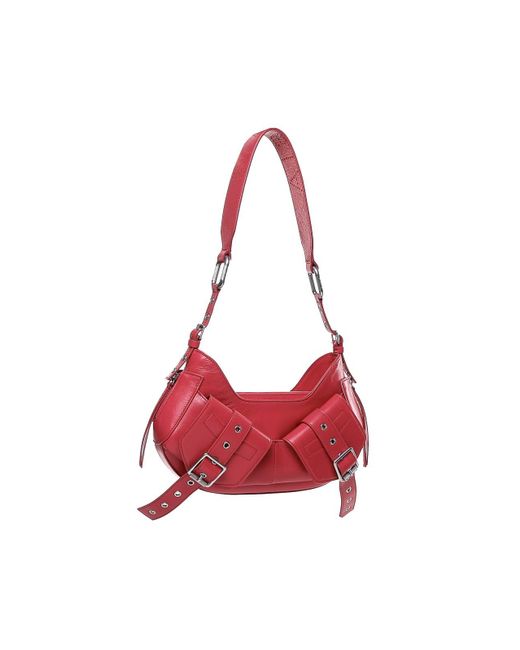 BIASIA Red Shoulder Bag
