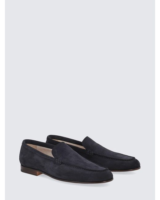 Church's Black Margate Suede Loafers for men