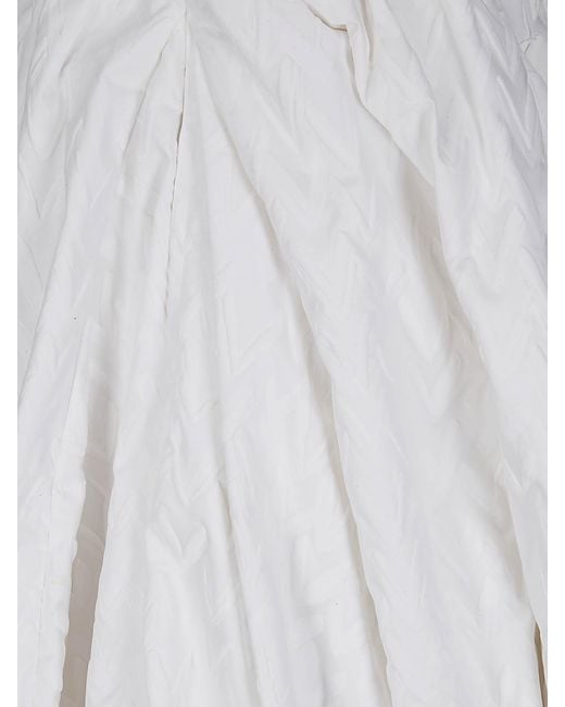 Comme des Garçons White Ladies Skirt