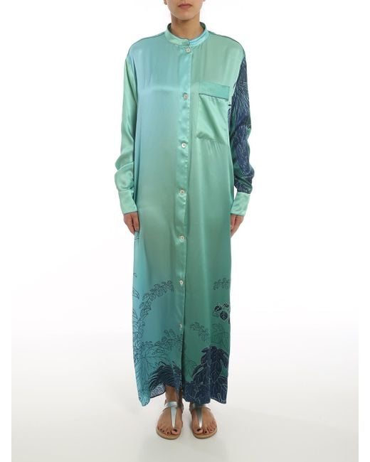F.R.S For Restless Sleepers Green Galene Dress