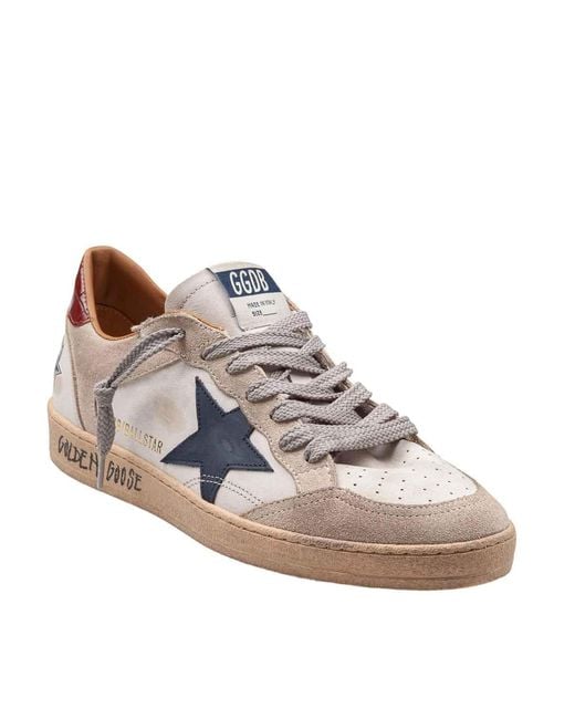 Golden Goose Ball Star Double Quarter in Brown for Men | Lyst