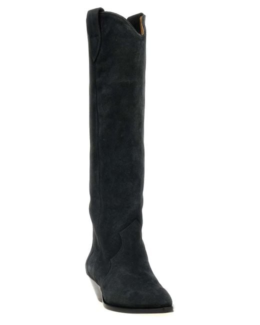 Isabel Marant Black Denvee Boots
