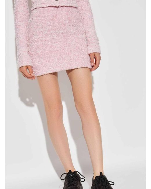 Balenciaga Pink Mini Skirt