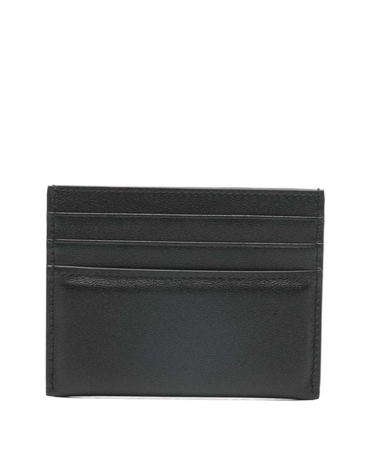 Givenchy White Leather Credit Card Case for men