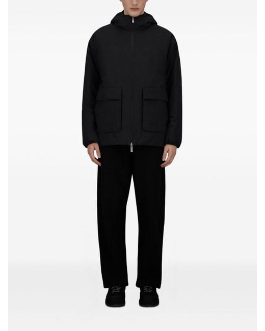 Herno Black Down Jacket for men