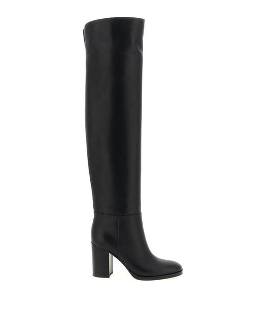 Gianvito Rossi Black Glove Boots