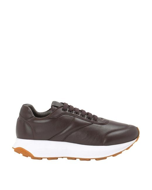 Corneliani Gray Trainers for men