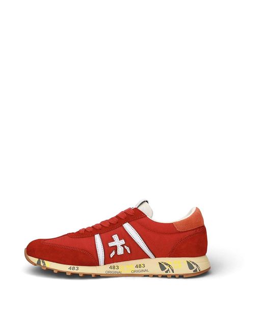 Premiata Red Sneakers