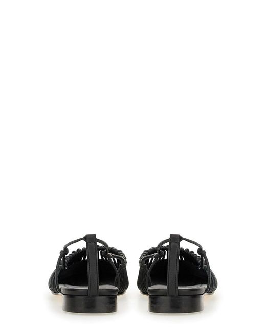 Hereu White Mantera" Sandals