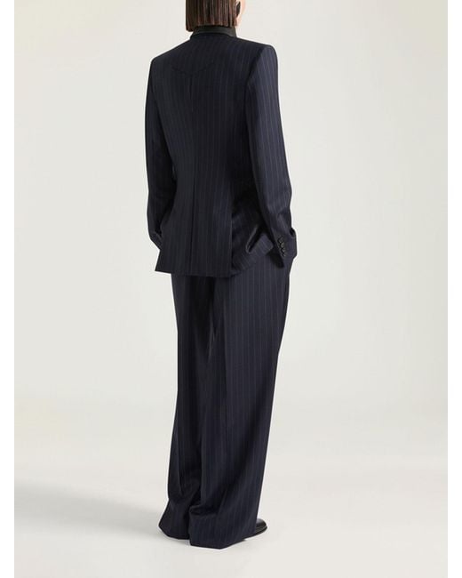 Givenchy Blue Blazer Double Breasted
