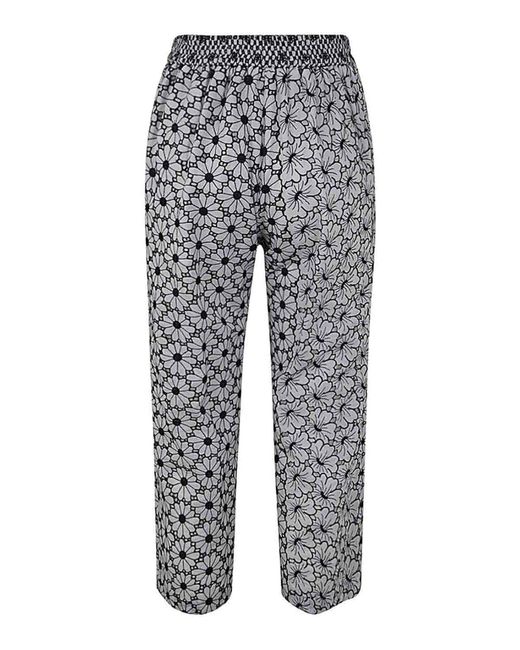 Mantu Gray Casual Trousers