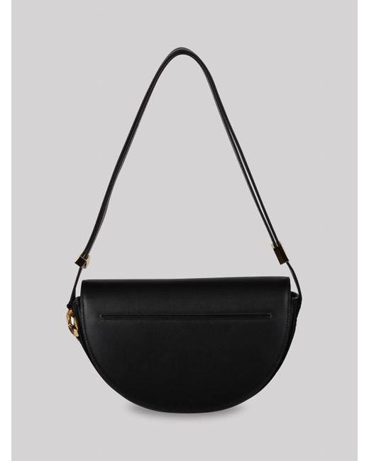 Patou Black Shoulder Bag With Print