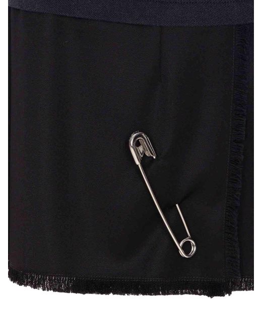 Balenciaga Black Dress With Logo