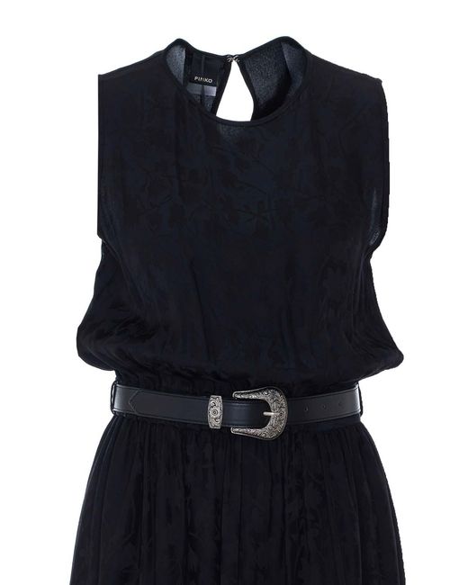 Pinko Black Caserta Dress