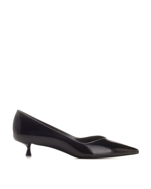 Stuart Weitzman Black Eva Pump