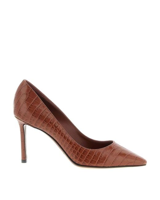 Jimmy Choo Brown Romy Pumps