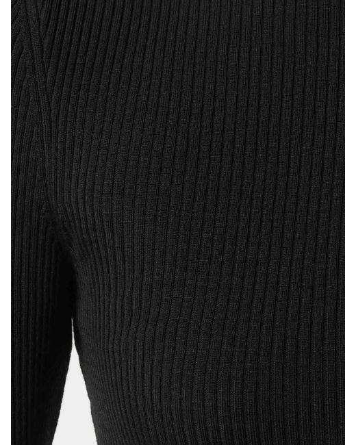 Wolford Black Wool Turtle-Neck Sweater