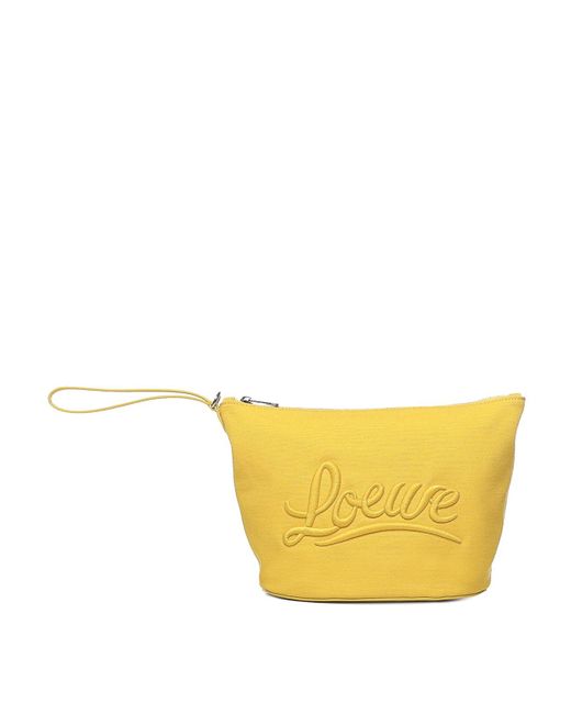 Loewe Yellow X Paulas Ibiza Cosmetic Bag