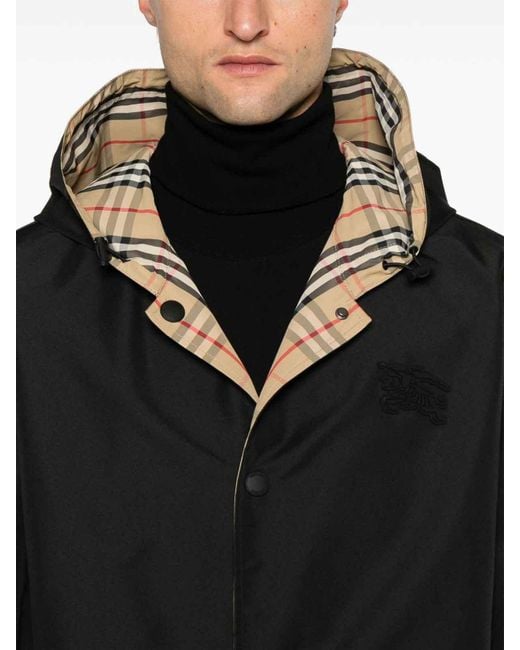 Burberry Natural Check Nylon Reversible Jacket for men