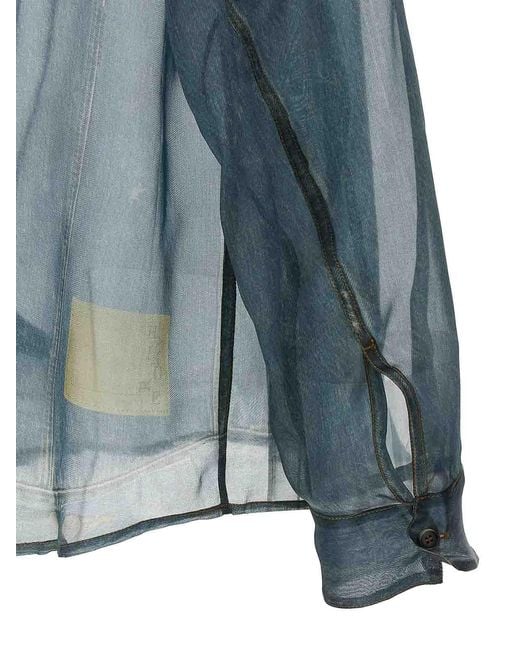 Haikure Blue Maya Shirt