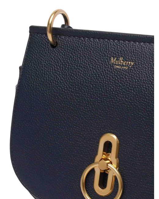 Mulberry Blue Small Amberley Satchel Bag