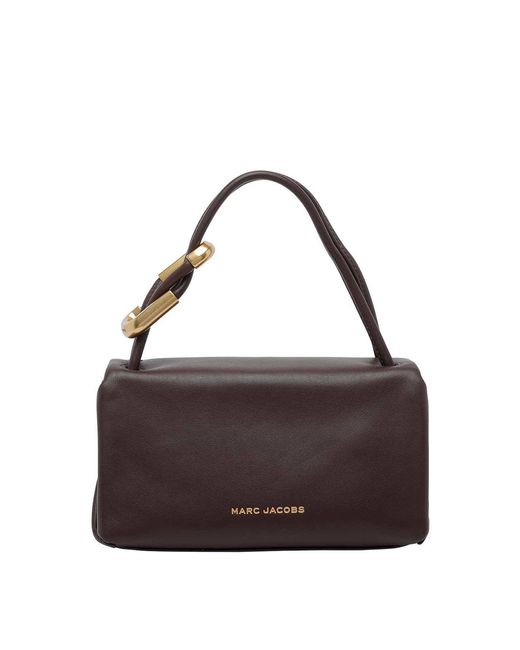 Marc Jacobs Brown The Mini Dual Top Handle Bag