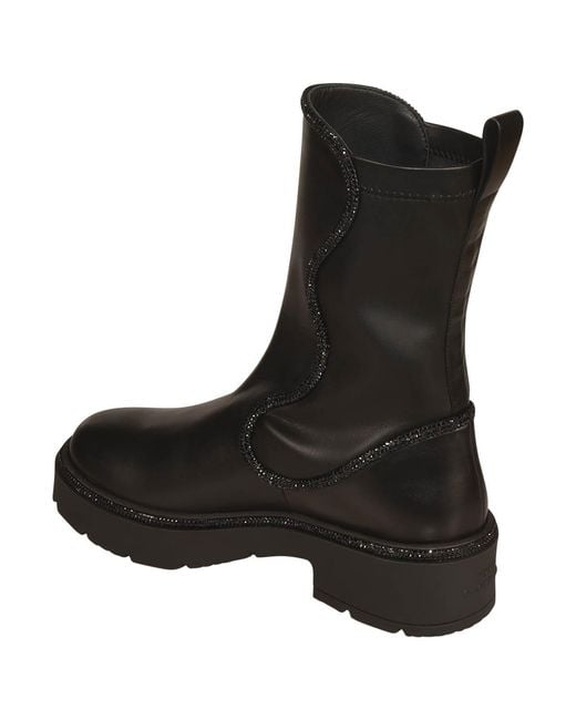 Rene Caovilla Black Boots