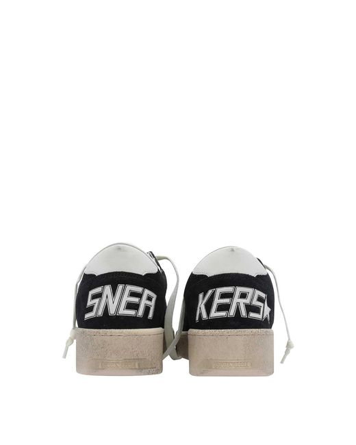 Golden Goose Deluxe Brand Black Ballstar 2 Sneakers for men