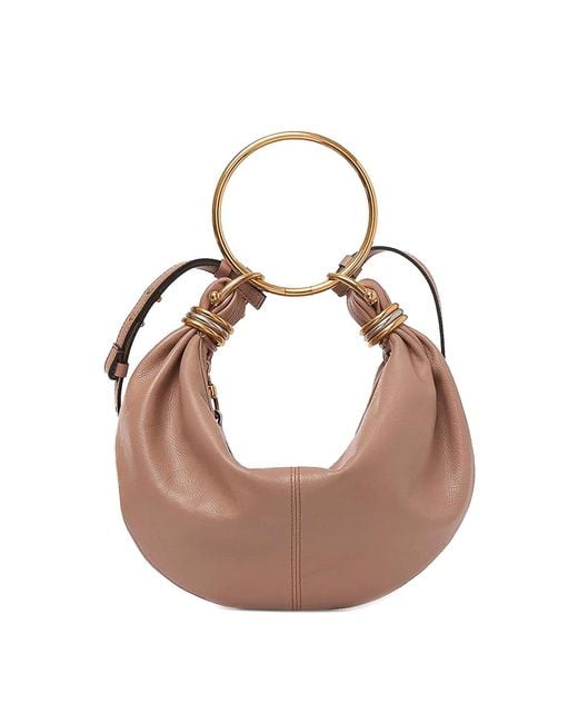 Piccola Borsa Hobo di Chloé in Pink