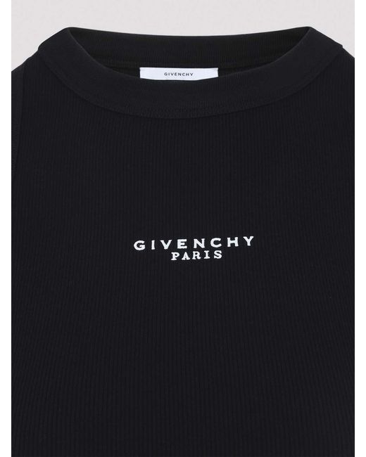 Givenchy Black Cotton Top