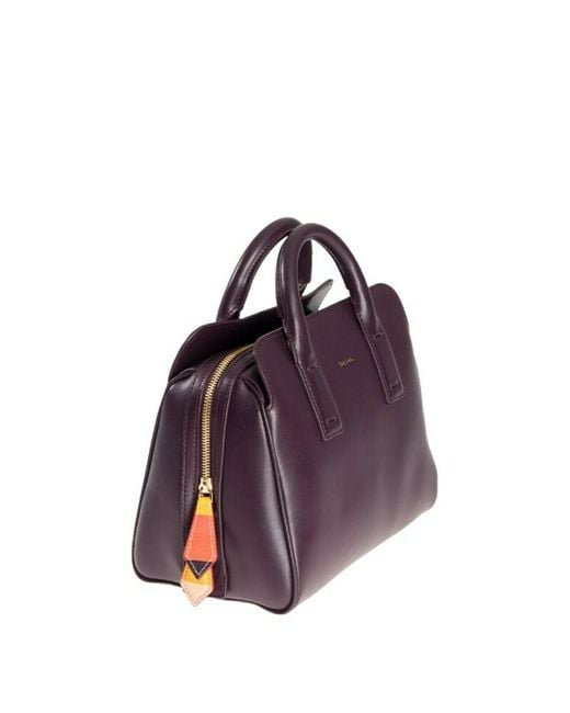 Paul Smith Purple Mini Bowl Bag