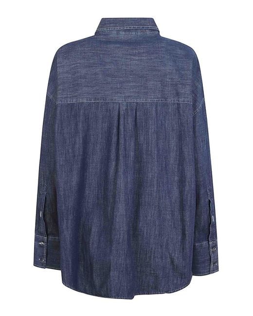 Fay Blue Denim Shirt