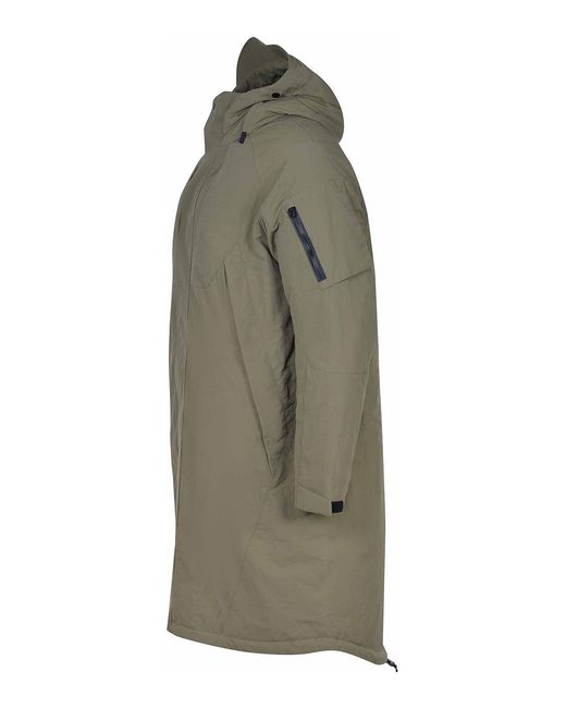 JG1 Gray Parka Made Of Nylon for men