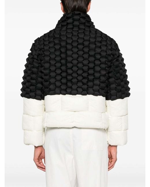 RAXXY Black And Down With 3D Quilted Design