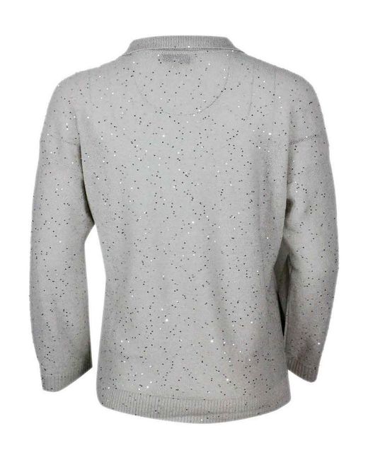 Antonelli Gray Sweater