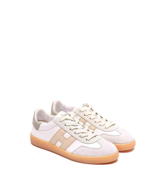 Hogan White Cool Sneakers