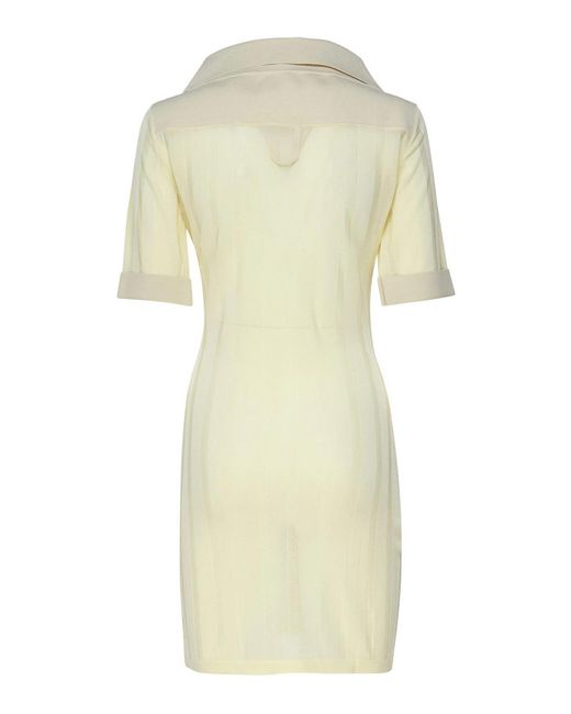 Jacquemus White Midi Dress