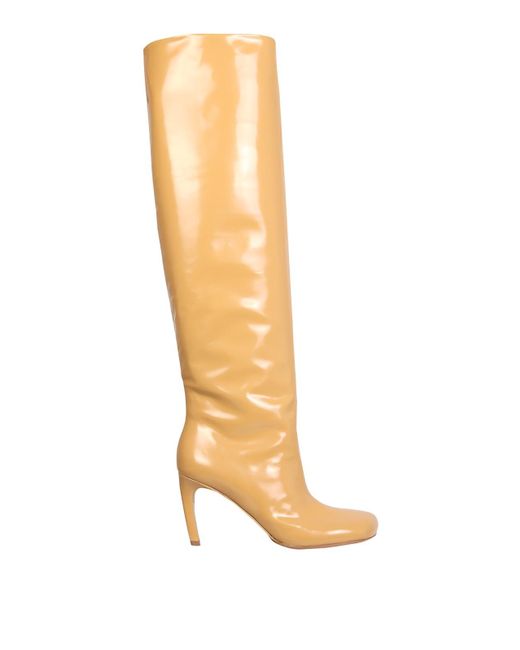 Dries Van Noten Metallic 8 Cm High Boots For