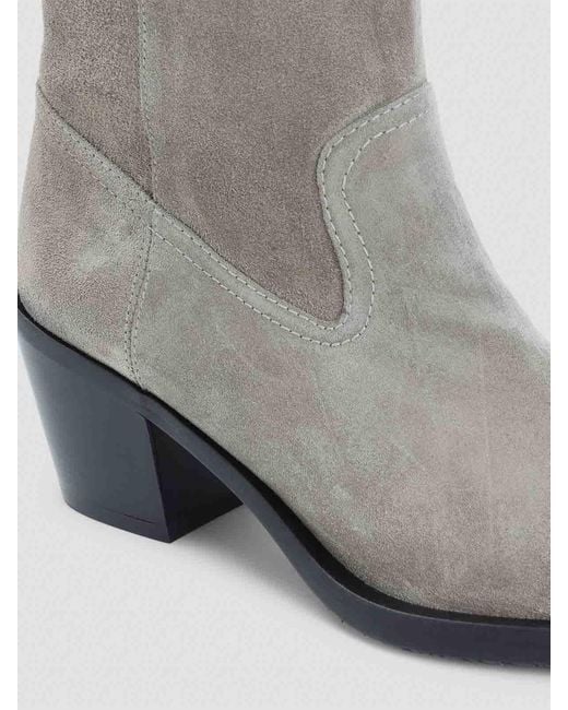 Stuart Weitzman Gray Tate Boots