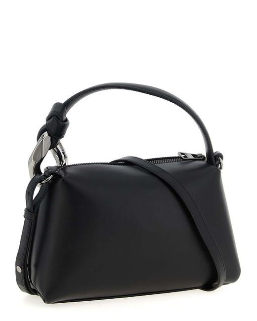J.W. Anderson Black The Jwa Small Corner Bag Handbag