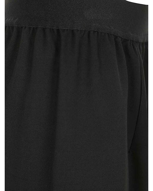 Maria Calderara Black Over Trousers