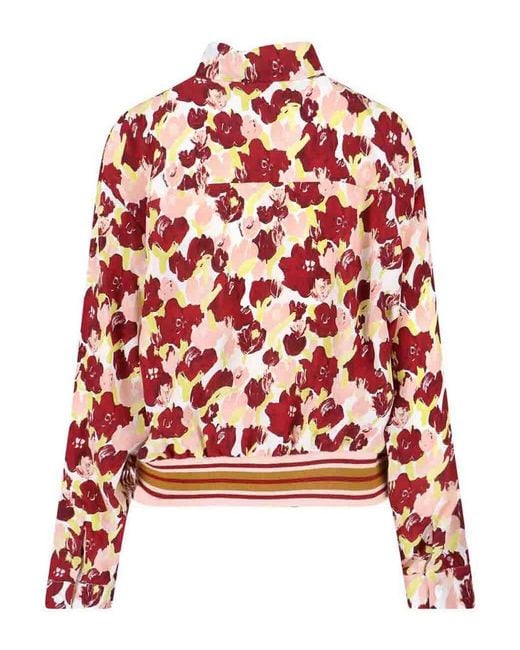 Marni Red Silk Shirt