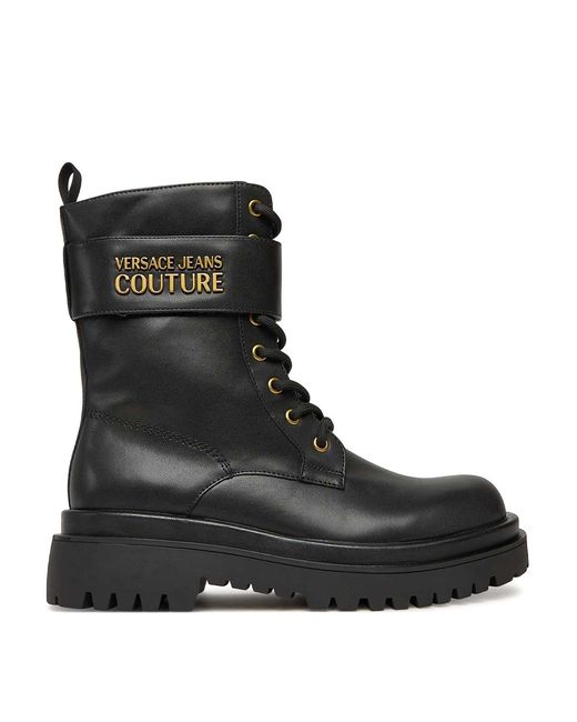 Versace Jeans Couture Black Drew Stivaletto